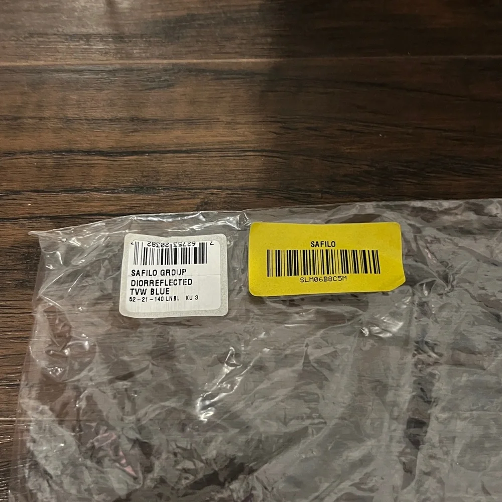 Dior Blue and Gold Sunglasses - Picture 5 of 6